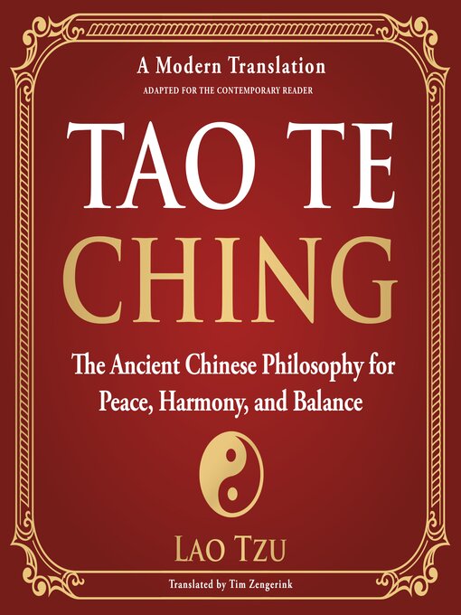Title details for Tao Te Ching by Lao Tzu - Available